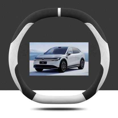 Steering Wheel Cover Suede for ZEEKR X & 7X
