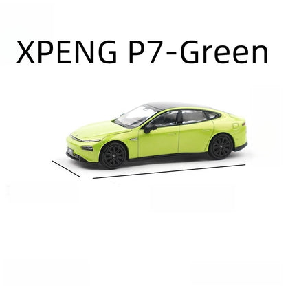 1:64 Scale XPENG G6/G9/P7 Simulation Alloy Car Model