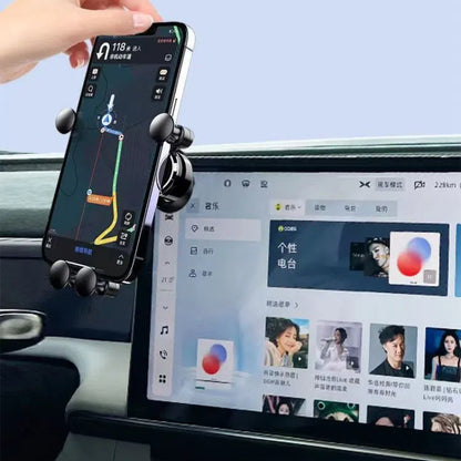 For XPeng Car Navigation Screen Plug-in Mobile Phone Holder