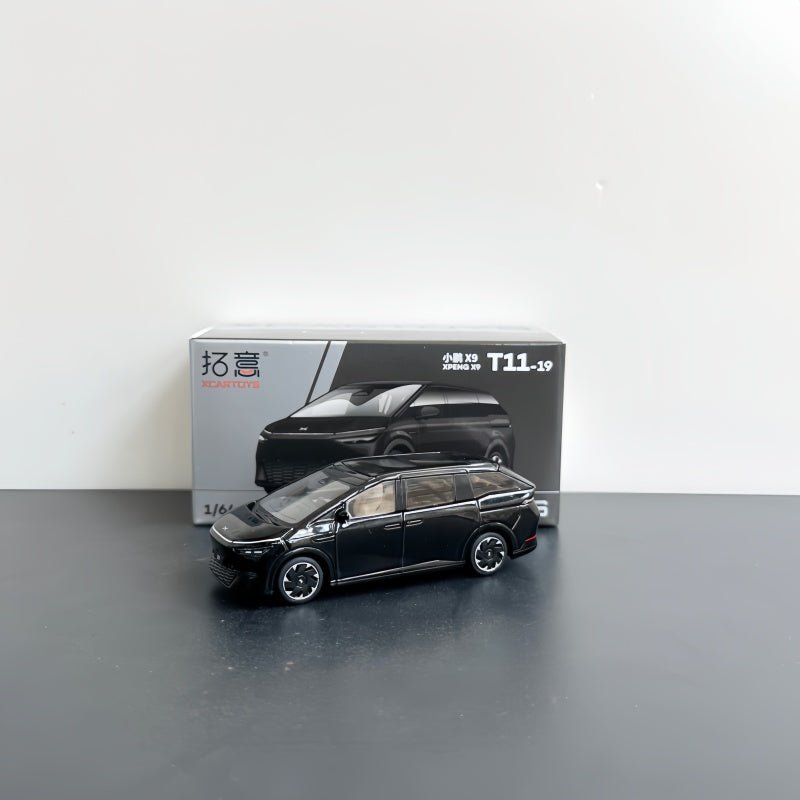 1:64 Scale Alloy Simulation Car Model for XPeng G6 G9 P7 P7+ X9 - NICE EVS