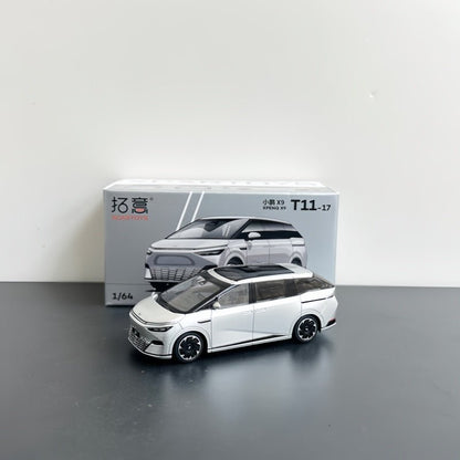 1:64 Scale Alloy Simulation Car Model for XPeng G6 G9 P7 P7+ X9 - NICE EVS