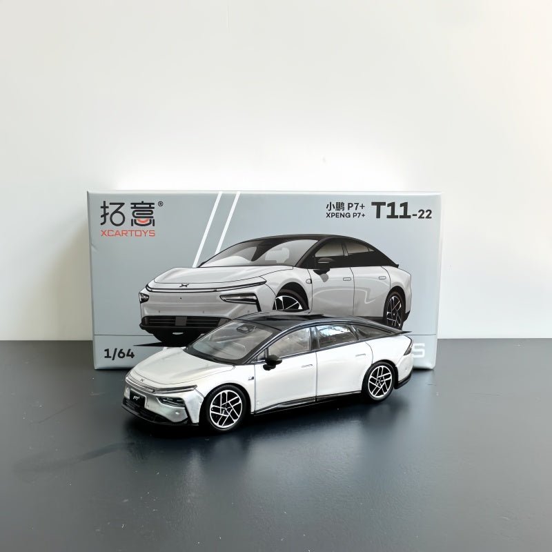 1:64 Scale Alloy Simulation Car Model for XPeng G6 G9 P7 P7+ X9 - NICE EVS