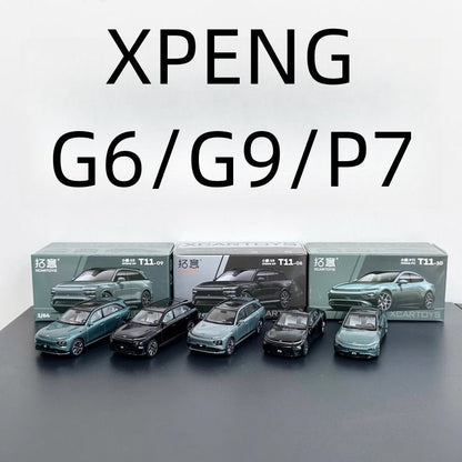 1:64 Scale XPENG G6/G9/P7 Simulation Alloy Car Model - NICE EVS