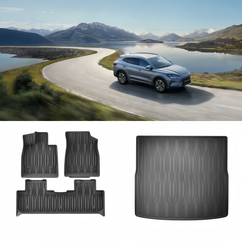 TPE Floor Mats & Trunk Mat for BYD Sealion 6/Seal U