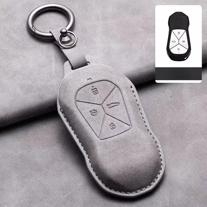 For XPENG G6/G9/P7 Car Key Protection Cover Car Key Shell