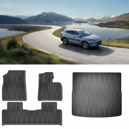TPE Floor Mats & Trunk Mat for BYD Sealion 6/Seal U