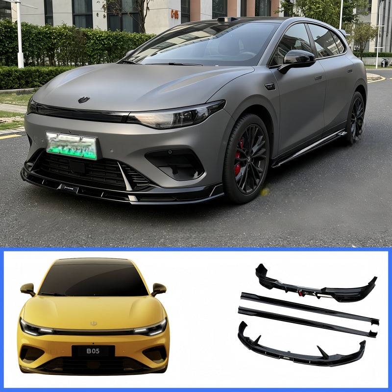 Front & Rear Bumper Lip Body Kit for Leapmotor B05