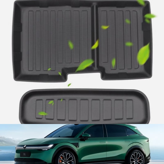Complete Set TPE Frunk & Lower Trunk Liner for ZEEKR 7X