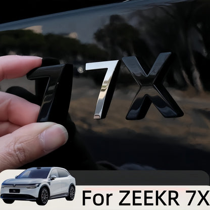 Gloss Black Back Badge for ZEEKR 7X