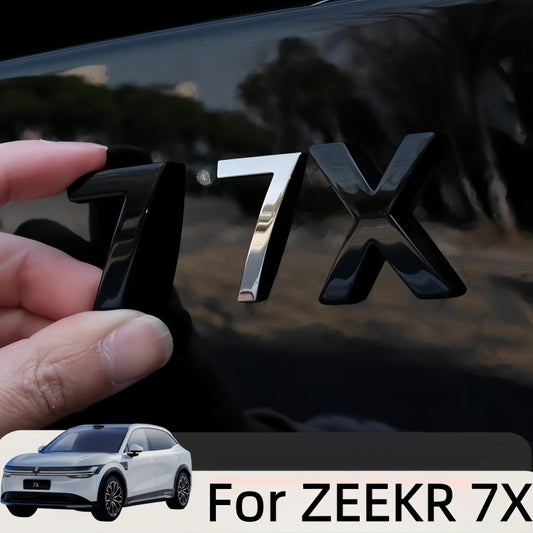 Gloss Black Back Badge for ZEEKR 7X