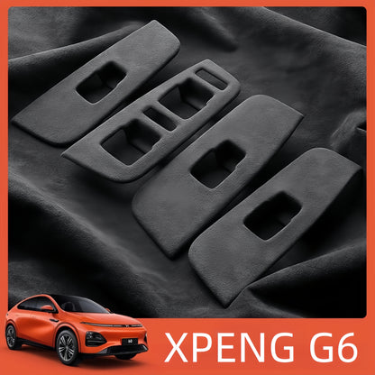 For XPENG G6 Car Window Glass Lifter Protective Shell (Four Pieces)