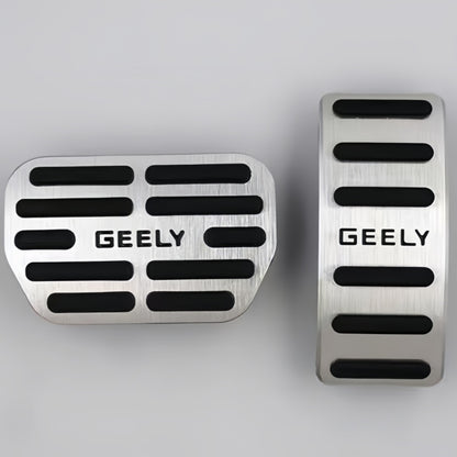 Cubiertas Antideslizantes de Pedales de Rendimiento de Aluminio Pulido para Geely
