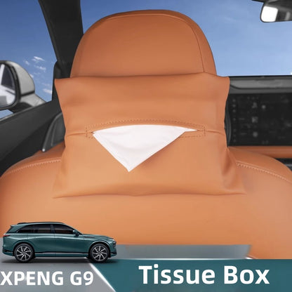 For XPENG G9 Car Tissue Box (Two Pieces)