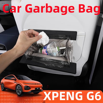 For XPENG G6 / G9 Car Garbage Bag Box (Two Pieces)