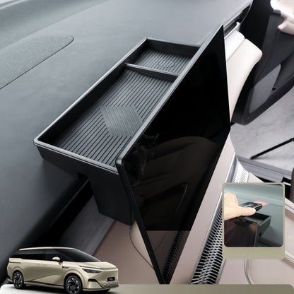 Dashboard Screen Rear Tissue & Organizer Box for XPENG X9 2023-2026