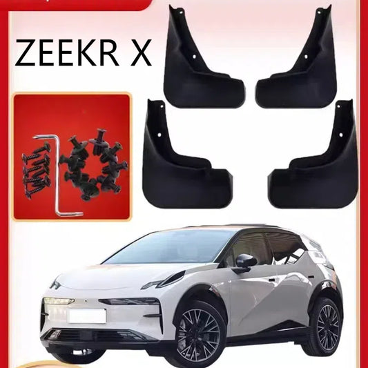 For ZEEKR X Car Fender Splash Guard（Four Pieces）