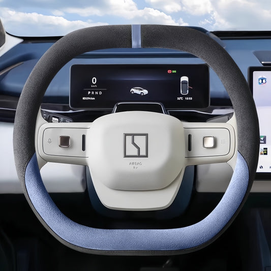 Steering Wheel Cover Suede for ZEEKR X & 7X