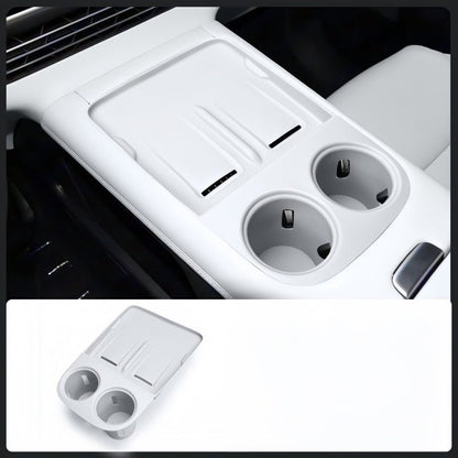 2-in-1 Wireless Charging & Cup Holder Silicone Mat for Xpeng G6 - NICE EVS
