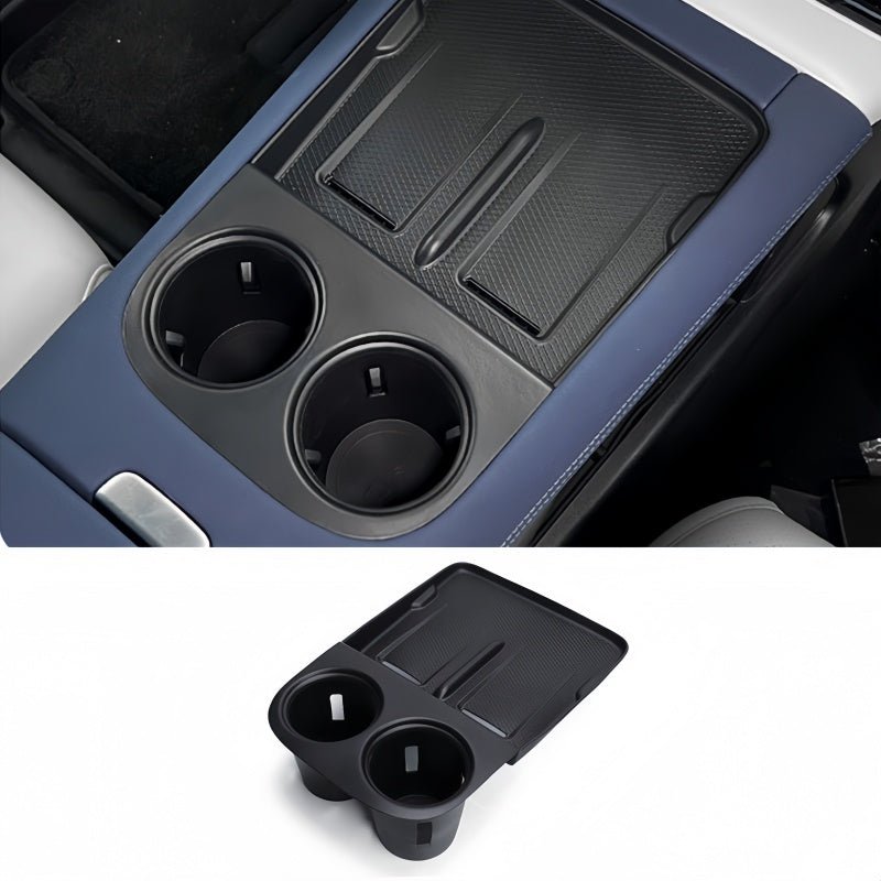 2-in-1 Wireless Charging & Cup Holder Silicone Mat for Xpeng G6 - NICE EVS