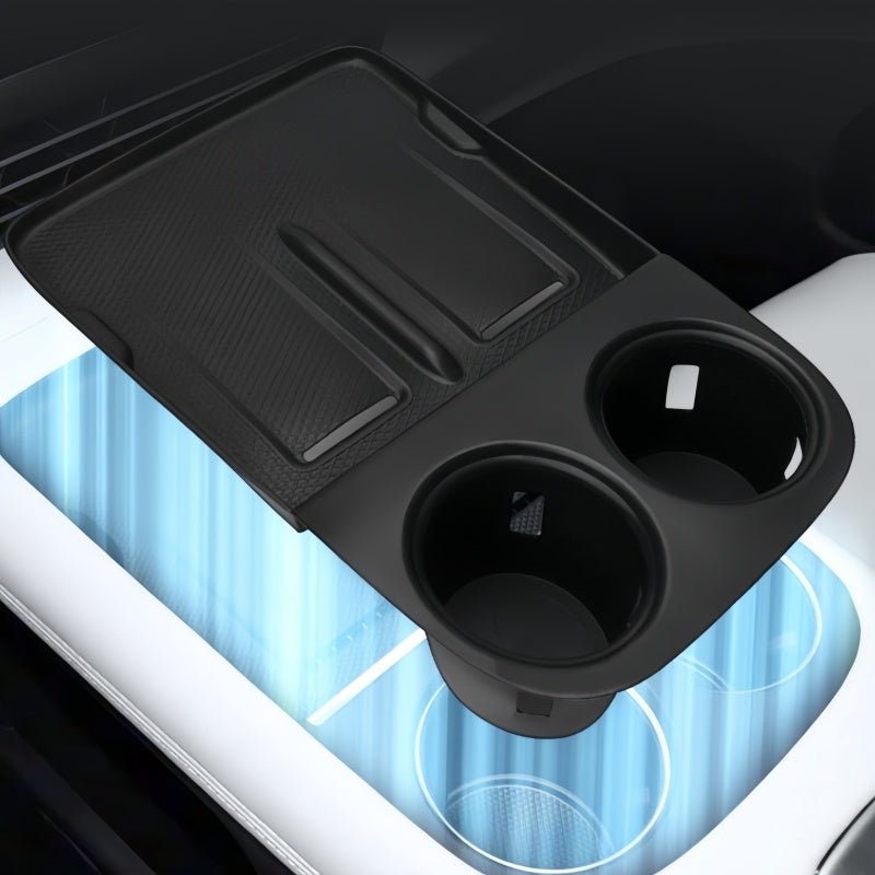 2-in-1 Wireless Charging & Cup Holder Silicone Mat for Xpeng G6 - NICE EVS