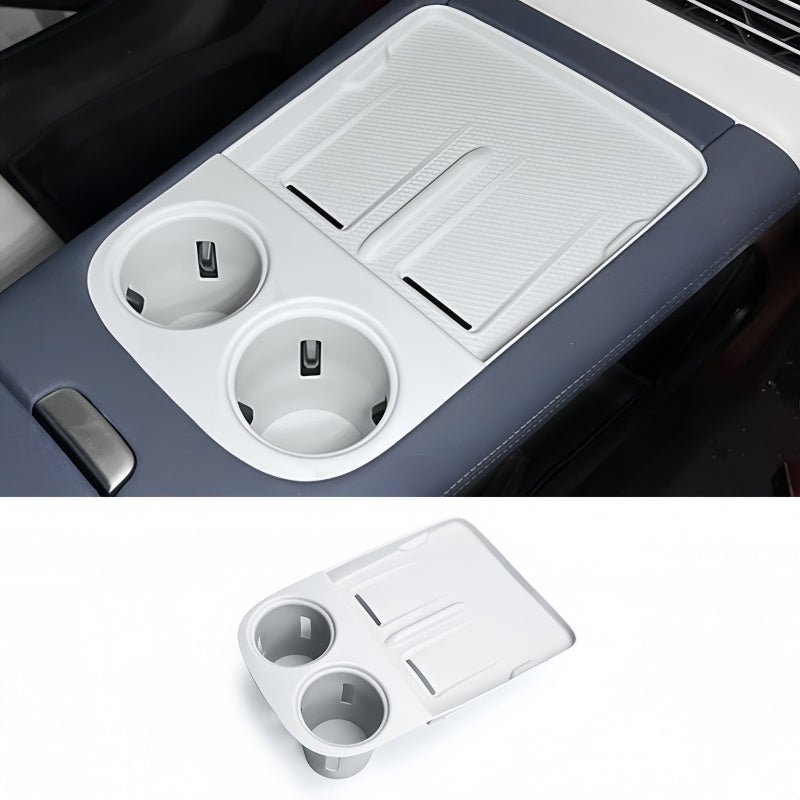 2-in-1 Wireless Charging & Cup Holder Silicone Mat for Xpeng G6 - NICE EVS