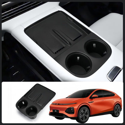 2-in-1 Wireless Charging & Cup Holder Silicone Mat for Xpeng G6 - NICE EVS