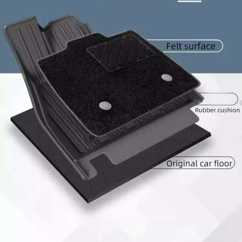 2 - Layer Floor Mats for BYD Seal - NICE EVS