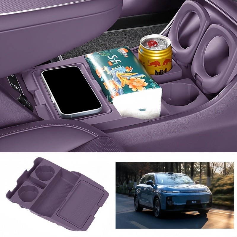 2 - Tier Center Console Organizer for Leapmotor B10 - NICE EVS