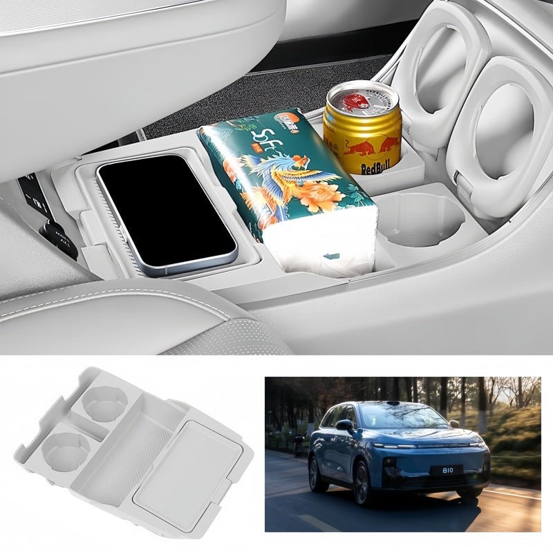 2 - Tier Center Console Organizer for Leapmotor B10 - NICE EVS