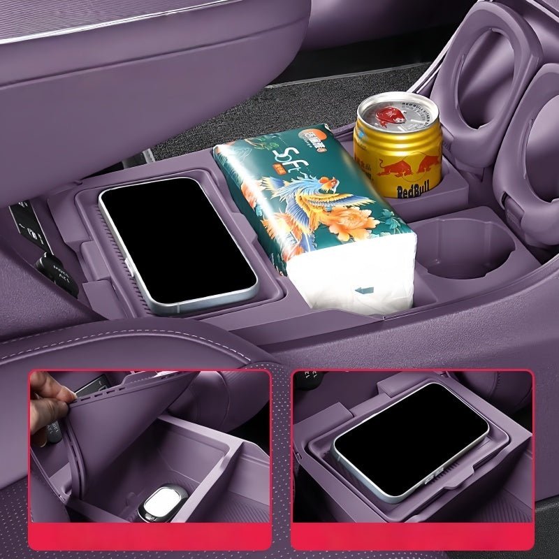 2 - Tier Center Console Organizer for Leapmotor B10 - NICE EVS