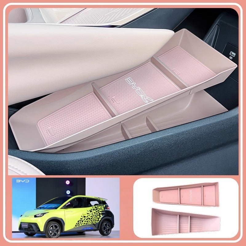 2-Tier Storage Box Lower Console for BYD ATTO 1 - NICE EVS