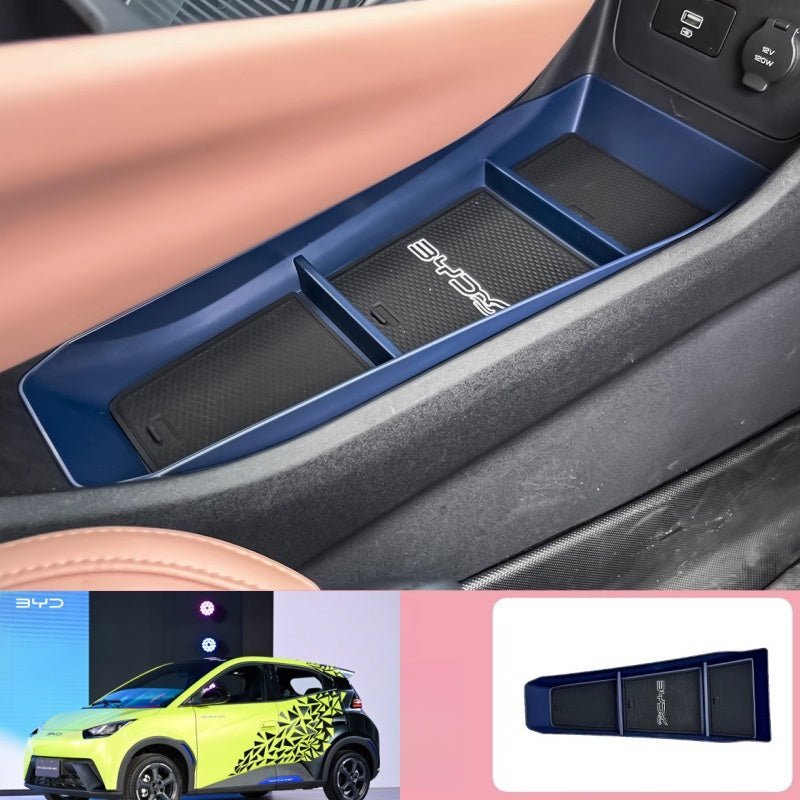 2-Tier Storage Box Lower Console for BYD ATTO 1 - NICE EVS