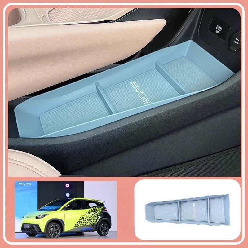 2-Tier Storage Box Lower Console for BYD ATTO 1 - NICE EVS
