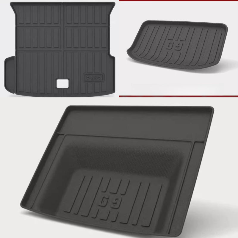 For XPeng G9 Trunk + Frunk Waterproof Anti-Skid Mat