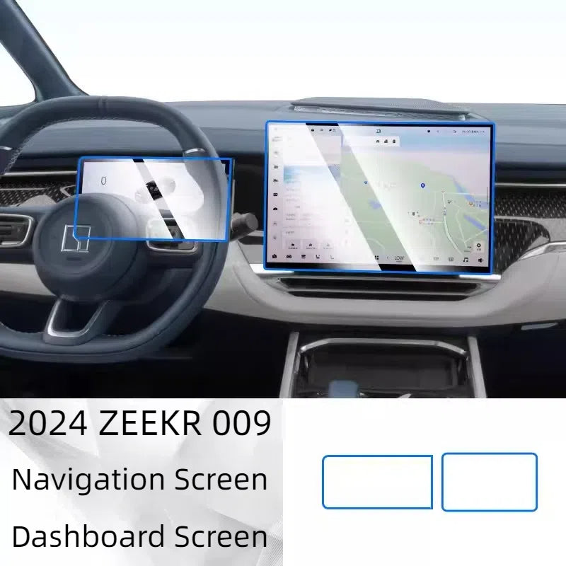 For ZEEKR 001/009 /X Automotive Navigation Screen Dashboard Screen HD Protective Film