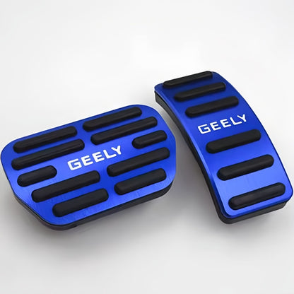 Cubiertas Antideslizantes de Pedales de Rendimiento de Aluminio Pulido para Geely