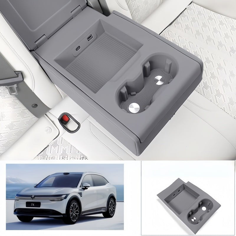 2nd Row Armrest Box Liner for Zeekr 7X - NICE EVS