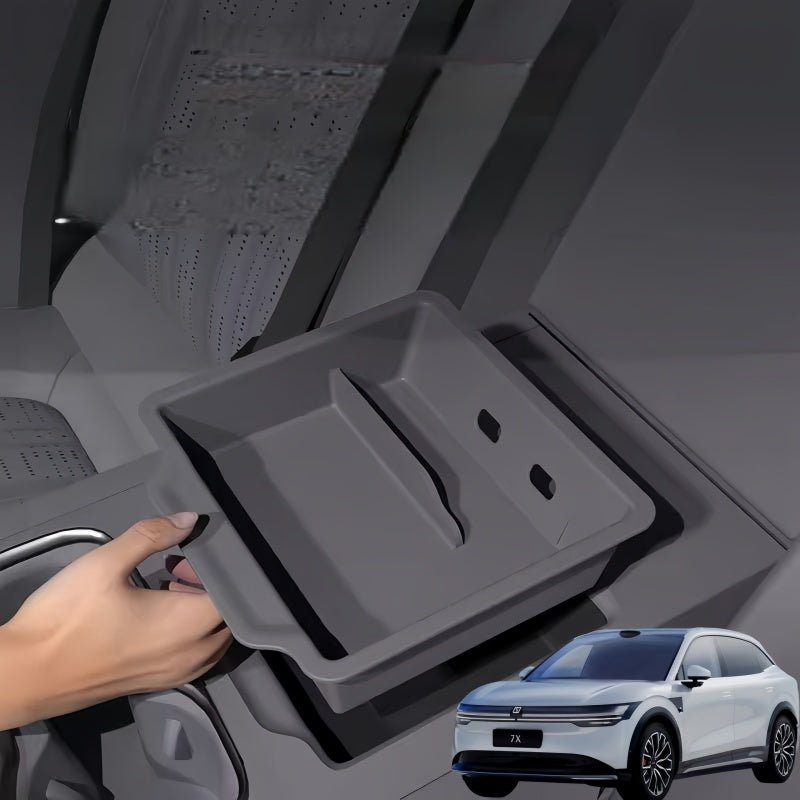 2nd Row Armrest Organizer Tray for ZEEKR 7X - NICE EVS