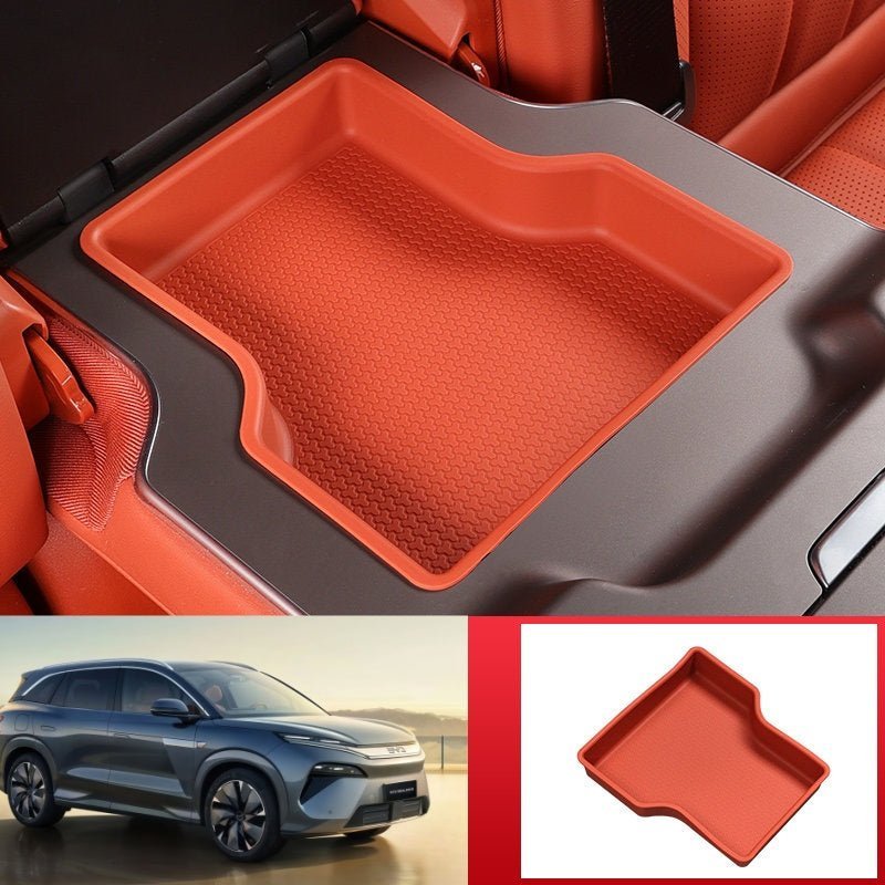 2nd Row Armrest Storage Box Silicone Liner for BYD Sealion 8 / ATTO 8 - NICE EVS