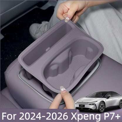 2nd Row Cup Holder Liner for 2024-2026 XPENG P7+ - NICE EVS