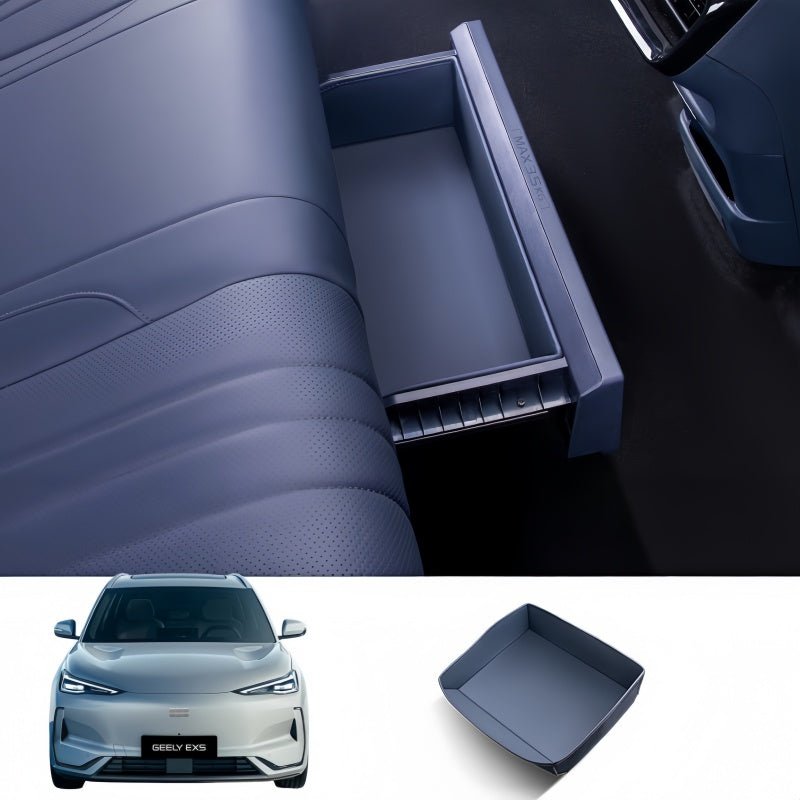 2nd Row Seat Storage Box Leather Mat for Geely EX5 - NICE EVS