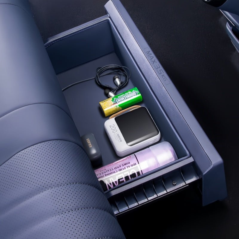 2nd Row Seat Storage Box Leather Mat for Geely EX5 - NICE EVS