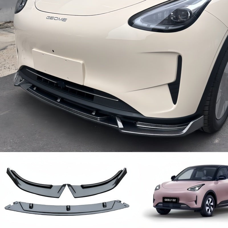 3-Piece Sport Front Splitter for Geely E2 / EX2 - NICE EVS