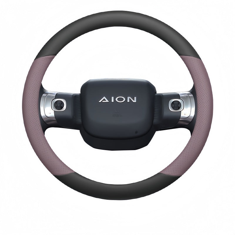 Slip-On Napa Leather Steering Wheel Cover for Aion V / UT / RT