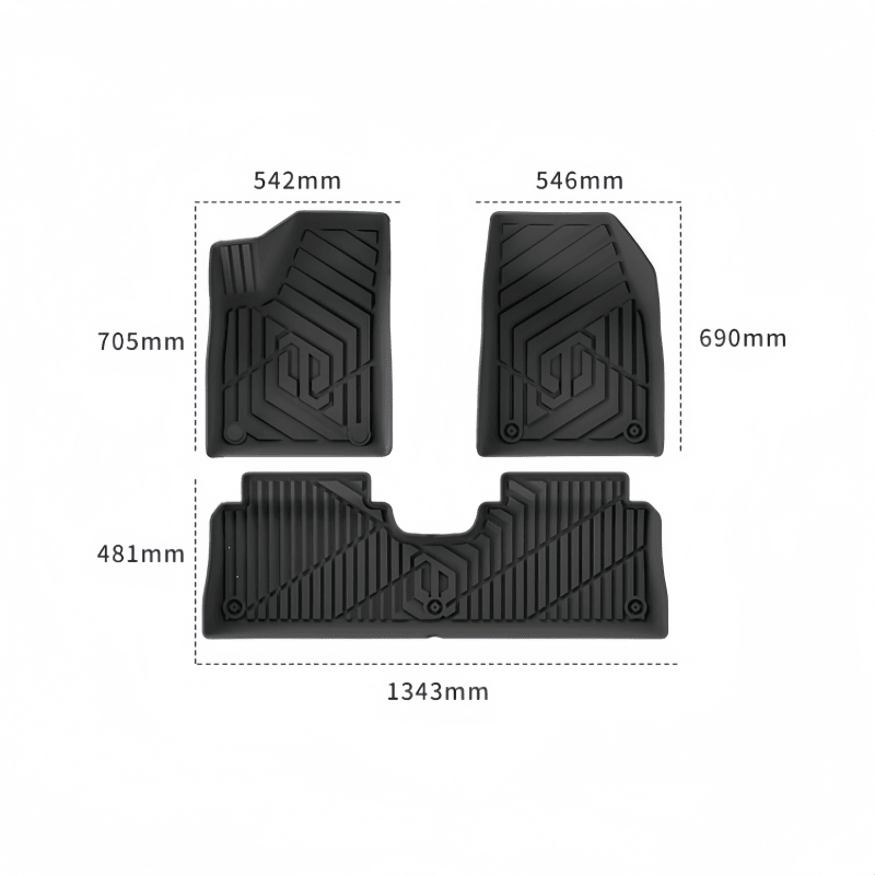 3D TPE Floor Mats & Trunk Mats for Leapmotor B05 - NICE EVS