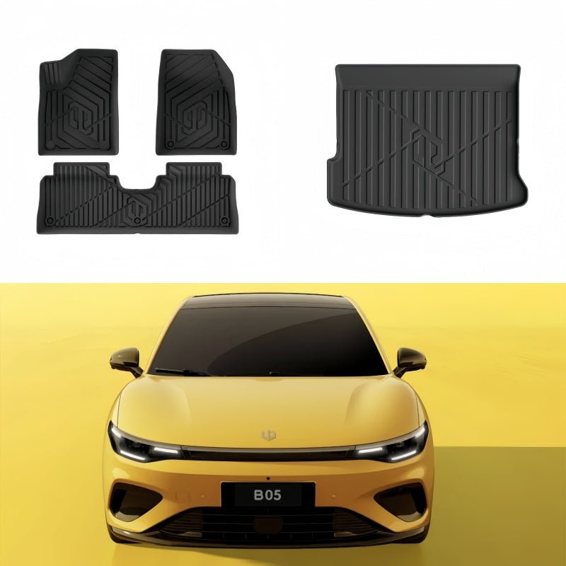 3D TPE Floor Mats & Trunk Mats for Leapmotor B05 - NICE EVS