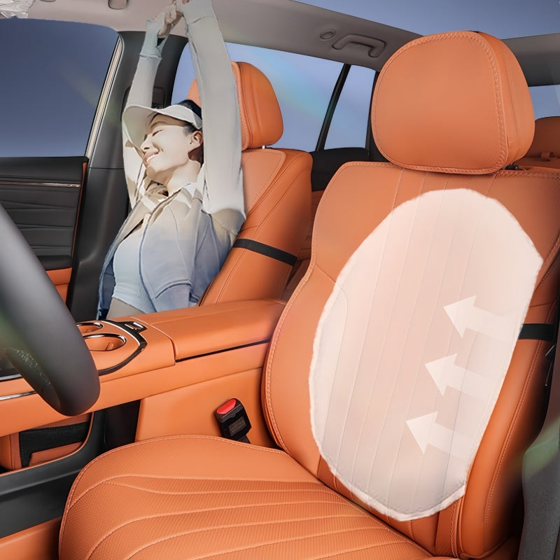 Half-Wrapped Napa Leather Seat Covers for Aion V