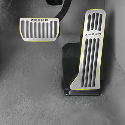 Brushed Aluminum Performance Pedals for Zeekr 7X