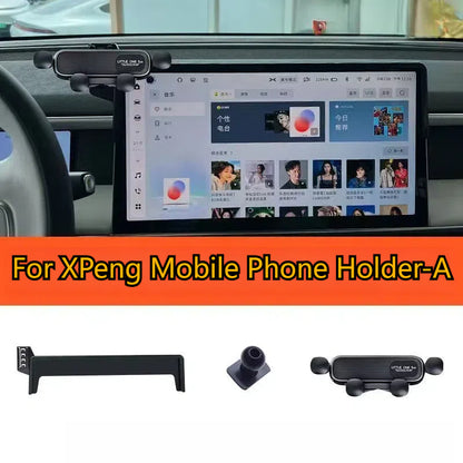 For XPeng Car Navigation Screen Plug-in Mobile Phone Holder