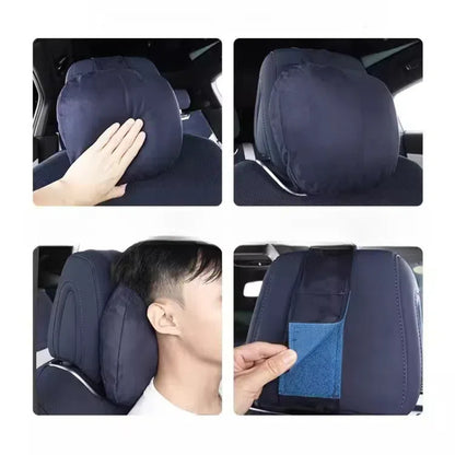 For XPENG G6 /G9 Car Seat Headrest Waist Pillow （Two Pieces）